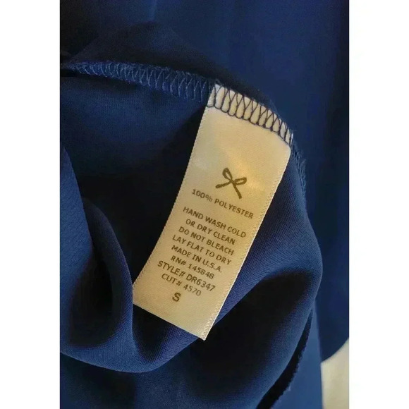 Everly Midi Blue Tunic‎ dress size small - Picture 4 of 4